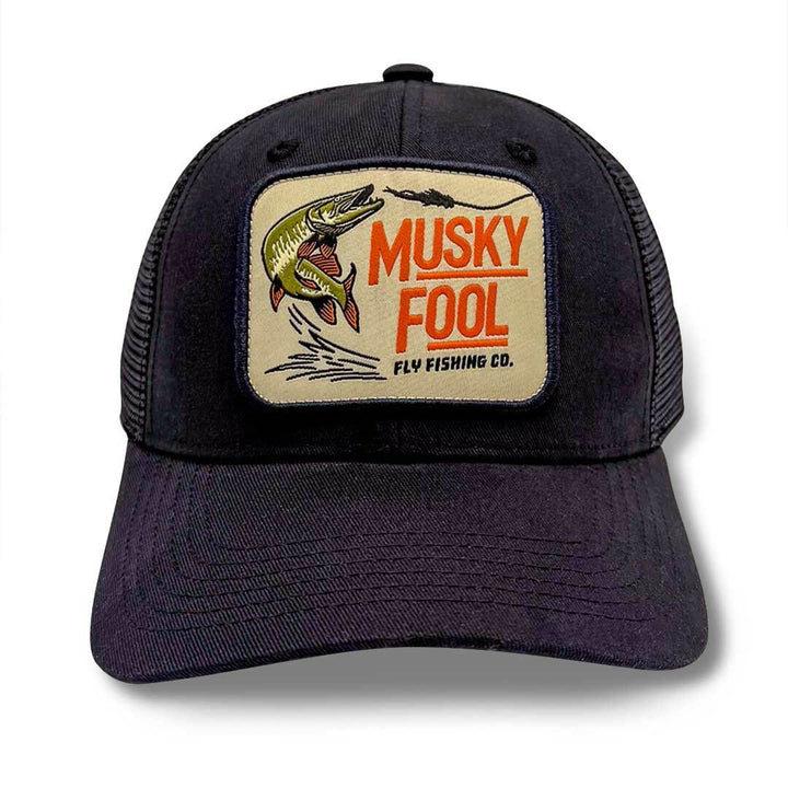 Musky Fool™ Figure 8 Trucker Hat