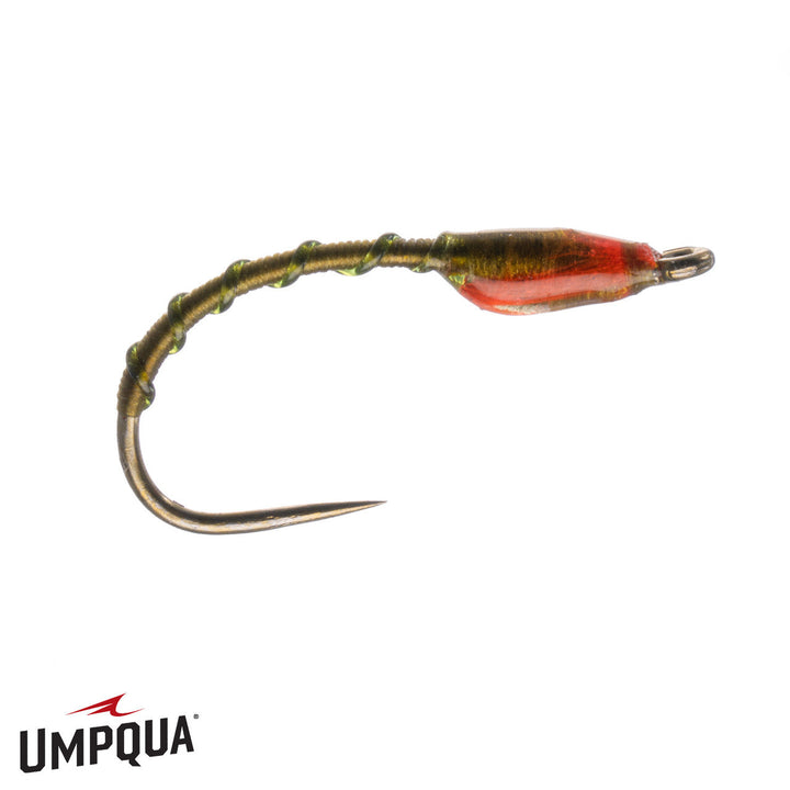 Umpqua Impostor Pupa in Olive