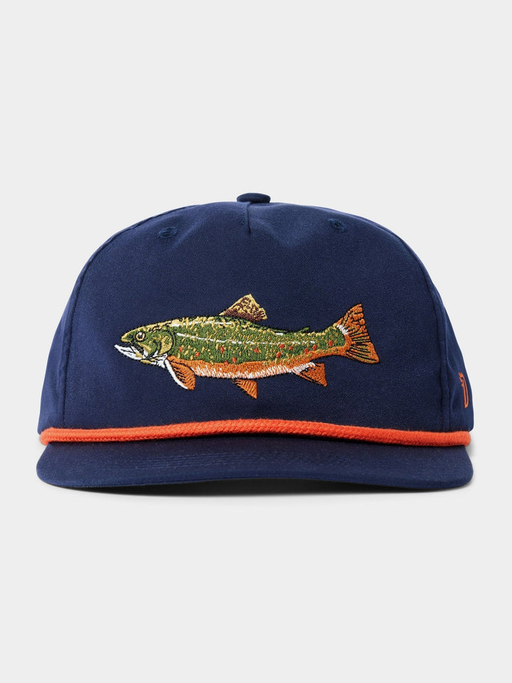 Duck Camp Brook Trout Hat in Vintage Navy