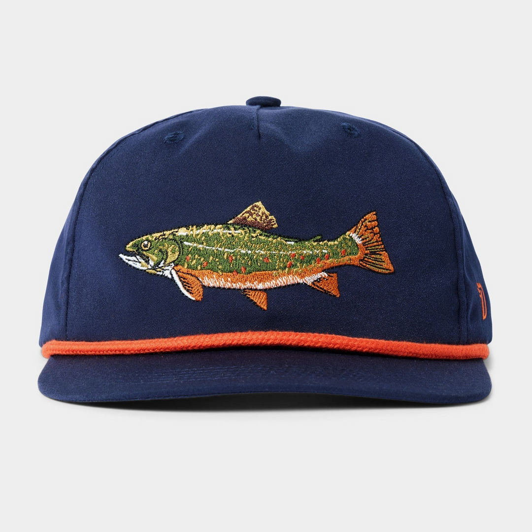 Duck Camp Brook Trout Hat in Vintage Navy
