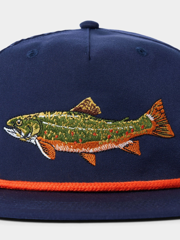 Duck Camp Brook Trout Hat in Vintage Navy