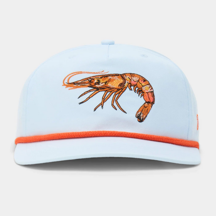 Duck Camp Gulf Shrimp Hat in Ice Water Blue - New!