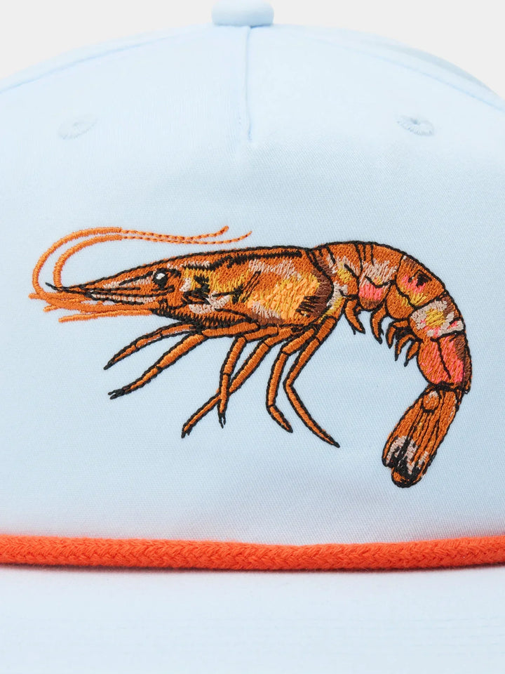Duck Camp Gulf Shrimp Hat in Ice Water Blue - New!