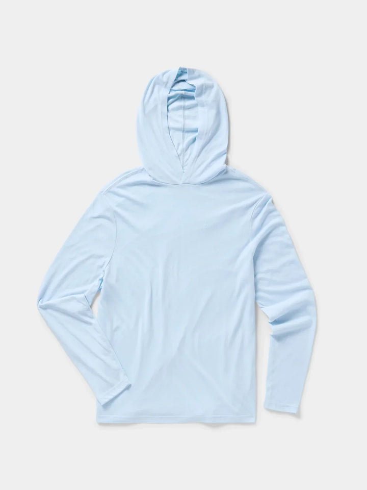 Duck Camp Men’s Essential drirelease Hoodie in Ice Water Blue - New!
