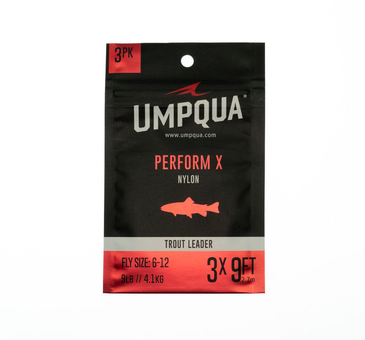 Umpqua Perform X TROUT Leaders 3-Pack