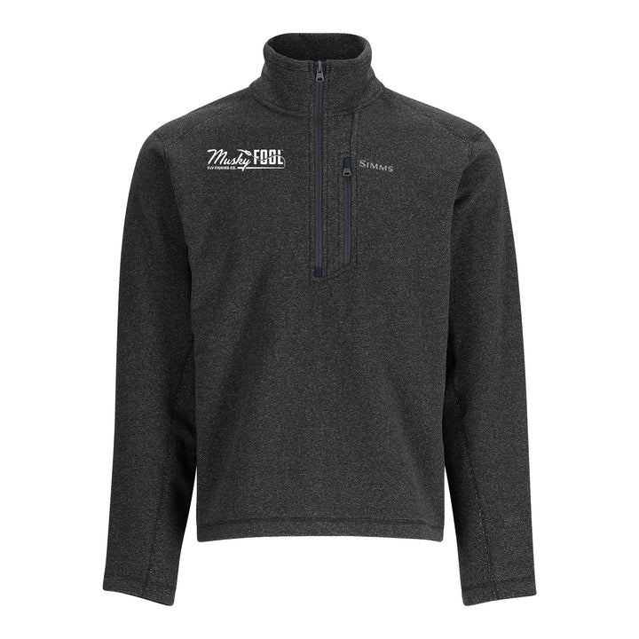 Musky Fool x Simms Men's Rivershed Half Zip