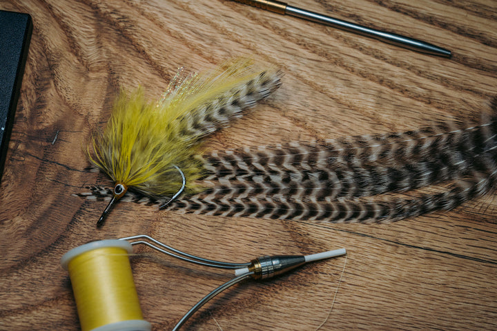 Umpqua Metz Hackle Tarpon/Crab Pack - Grizzly/Olive