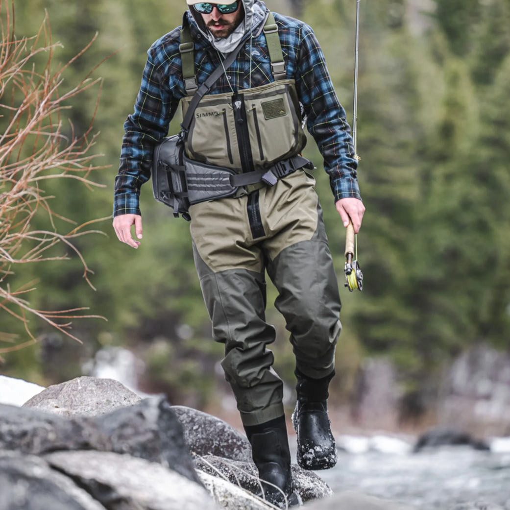 Simms M's Freestone Z Bootfoot Waders – Musky Fool - Main Image