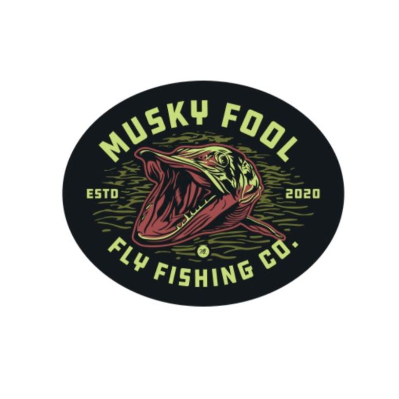 Musky Fool Psychedelic Musky Sticker