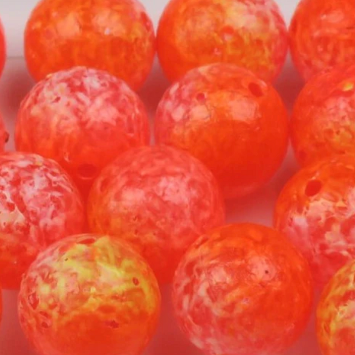 UV2 Fusion Blood Drop Egg Beads