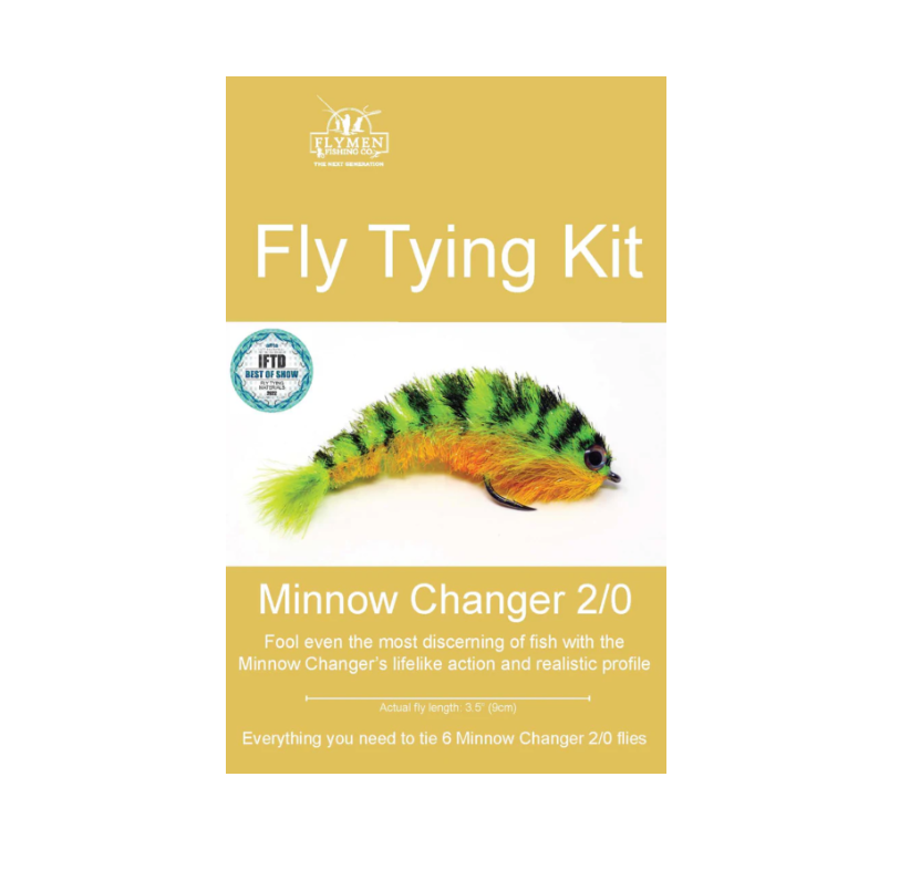 Fly Men Kit de atado de moscas - Minnow Changer #2/0 