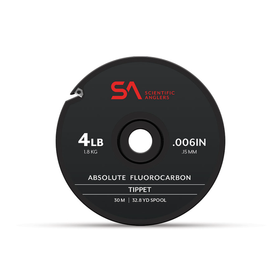 Tippet de choque de fluorocarbono absoluto de Scientific Anglers