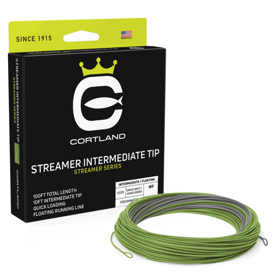 Línea de mosca de punta intermedia Cortland Streamer