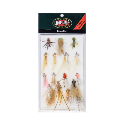 Umpqua Bonefish Deluxe Fly Selection 17PC