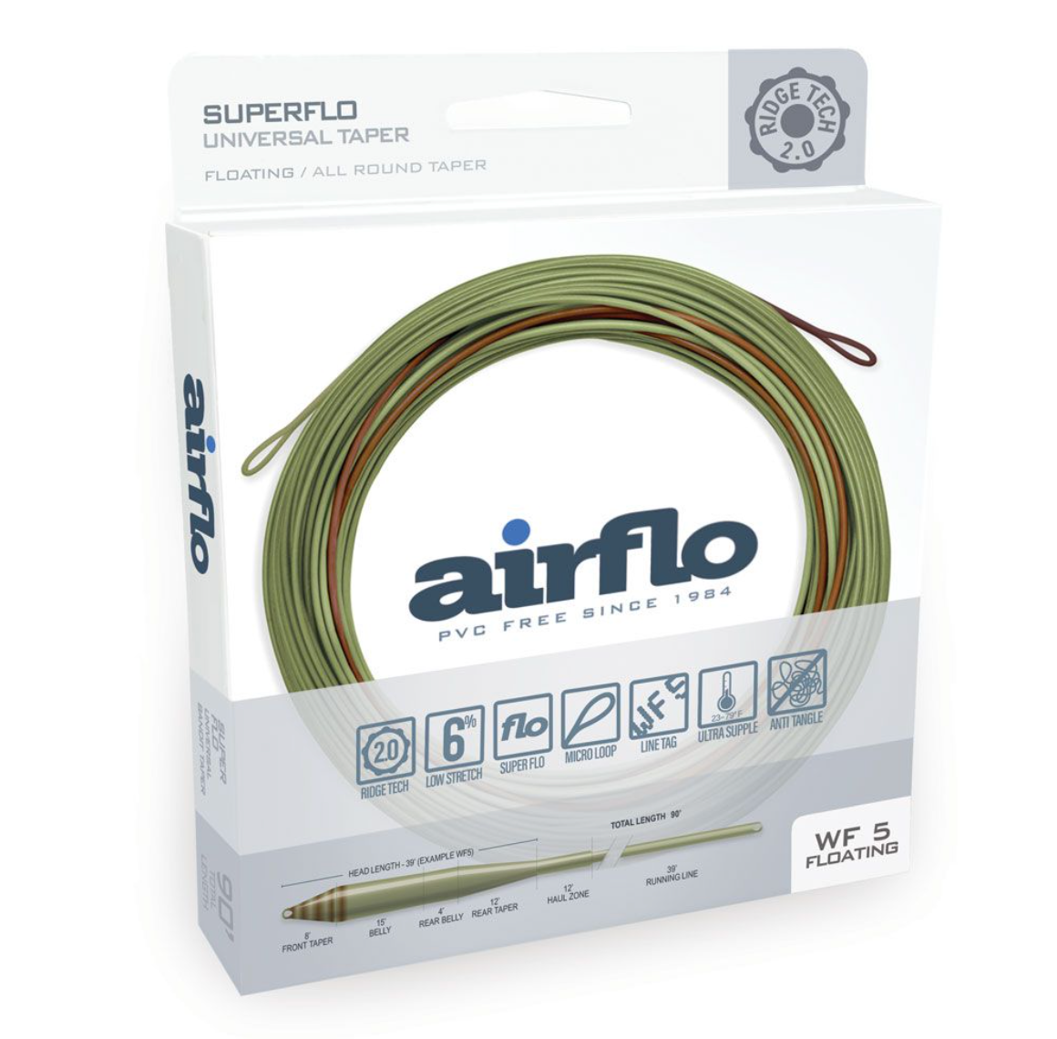Airflo Superflo Ridge 2.0 Universal Taper