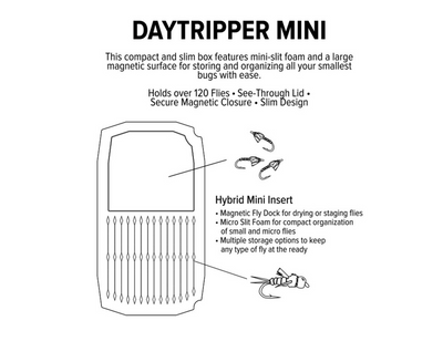 Umpqua UPG Foam Daytripper Mini Fly Box