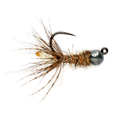 Fulling Mill Peeping Caddis Jig (TBH) Barbless