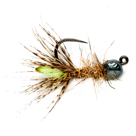 Fulling Mill Peeping Caddis Jig (TBH) Barbless