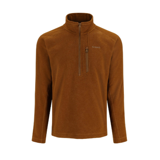 Simms M's Rivershed Half Zip Fleece