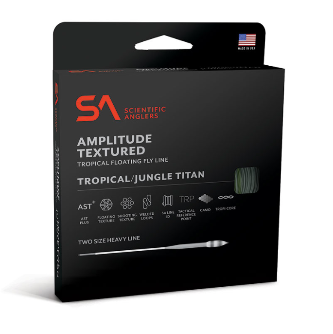 Scientific Anglers Amplitude Textured Tropical/Jungle Titan Fly Line