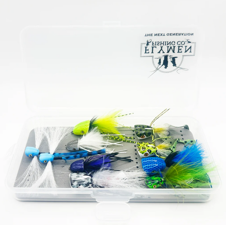 Double Barrel Bass Bug Selection Fly Assortment