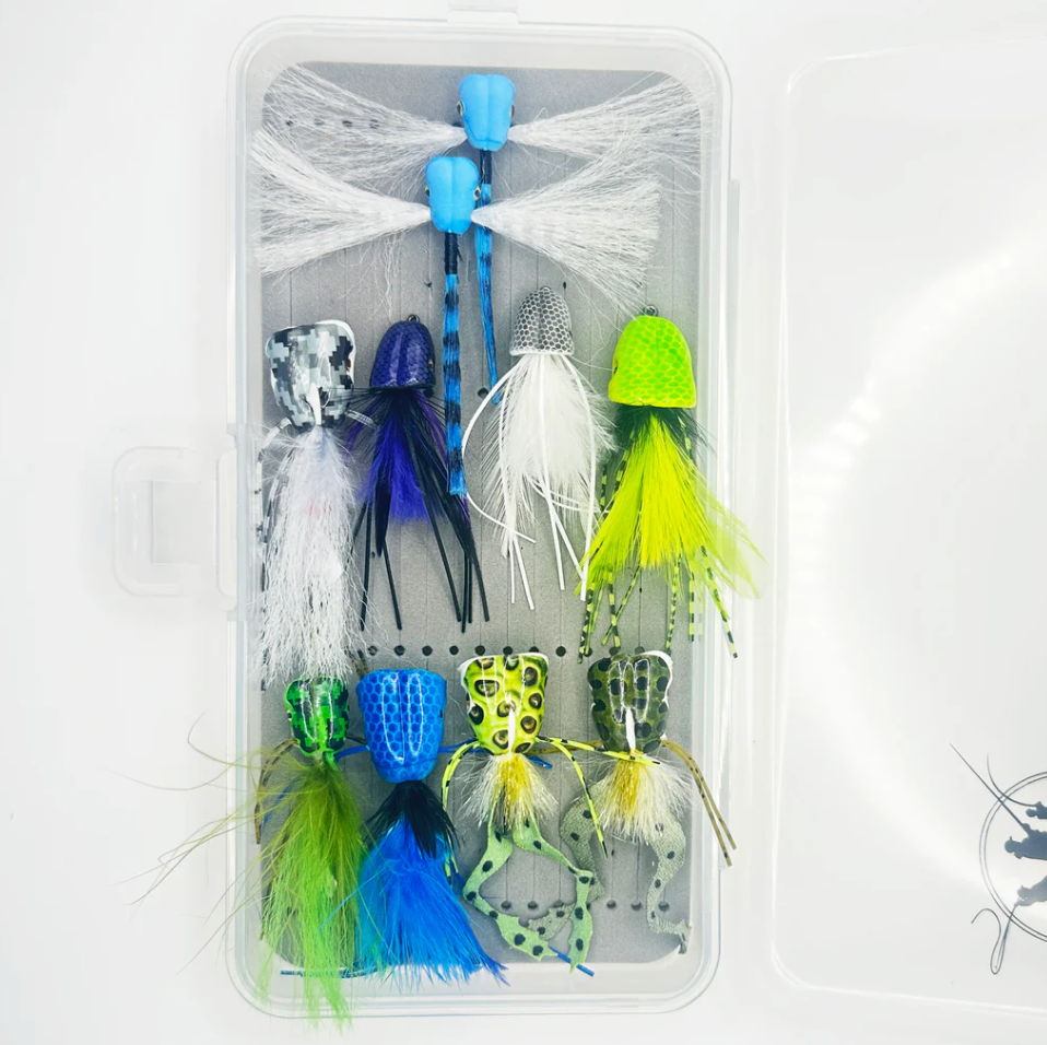 Double Barrel Bass Bug Selection Fly Assortment