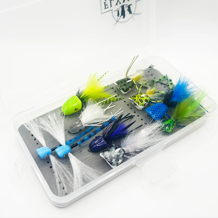 Double Barrel Bass Bug Selection Fly Assortment