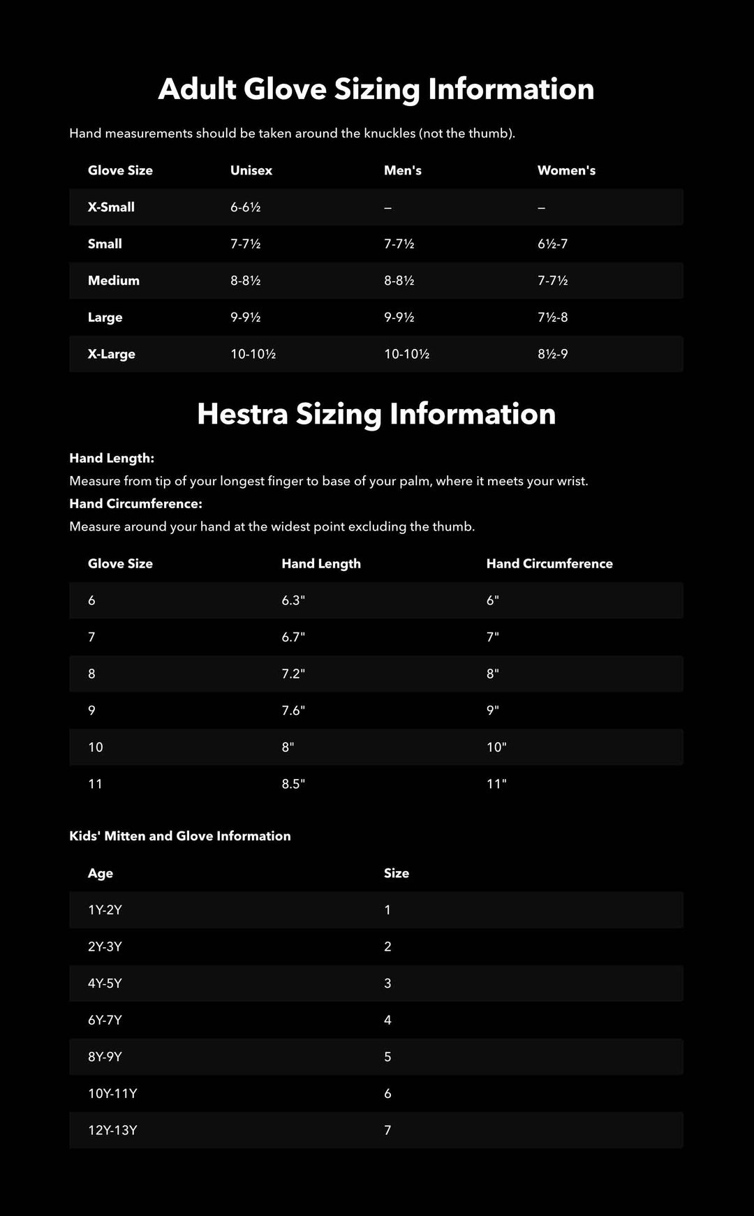 Patagonia UPF Sun Gloves