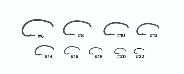Umpqua U202 Nymph Hooks in Bronze