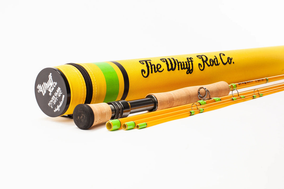 Caña para mosca Whuff Rod Co Powerglass 8wt