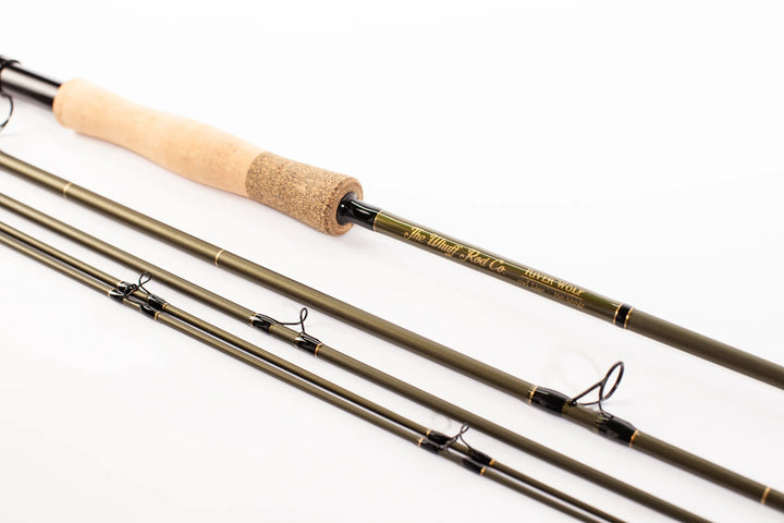 Caña con mosca Whuff Rod Co River Wolf 11wt