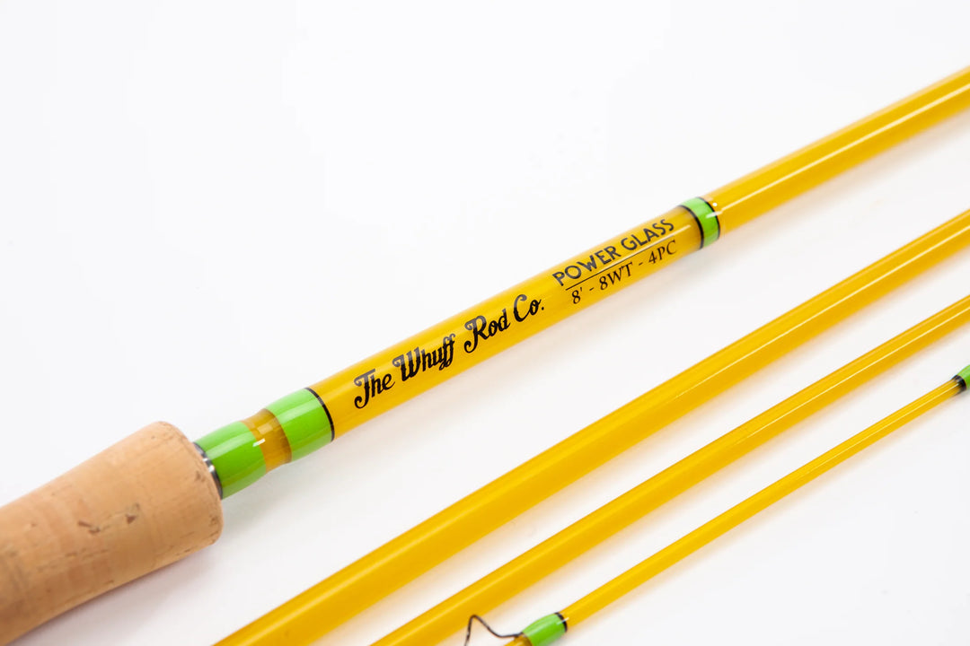 Caña para mosca Whuff Rod Co Powerglass 8wt
