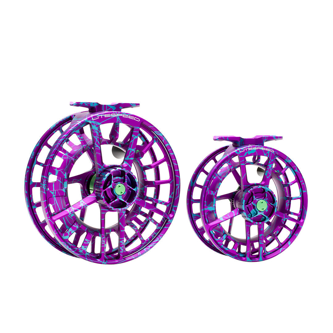 Lamson Litespeed M8 Purple "Wild Child" Special Edition Reels - New!