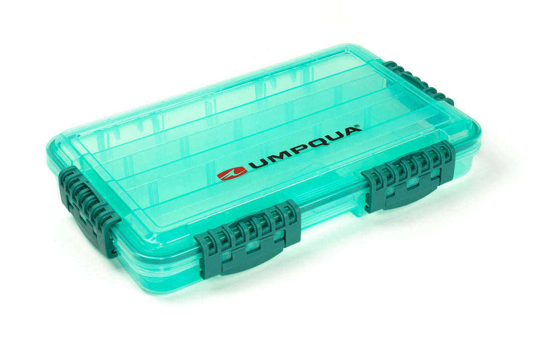Umpqua Bug Locker Waterproof Fly Box Aqua - Large