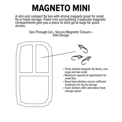 Umpqua UPG Foam Magneto Mini Fly Box