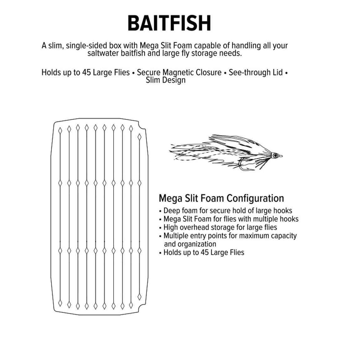 Umpqua UPG Foam Baitfish Large Fly Box