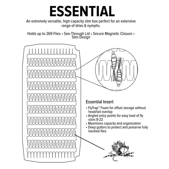 Umpqua UPG Foam Essential Large Fly Box