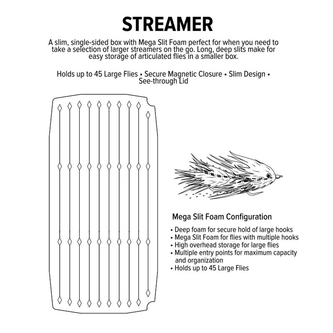 Umpqua UPG Foam Streamer Large Fly Box