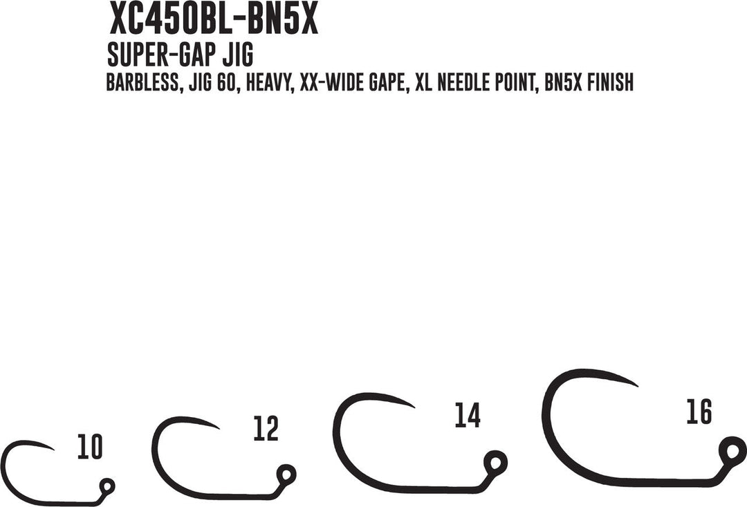 Umpqua XC450BL-BN Nymph Hooks