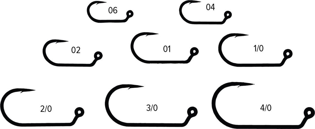 Umpqua XS506 BN JIG Hooks for Saltwater