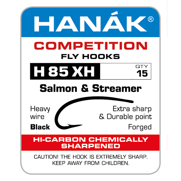 Hanak H 85 XH Salmon &amp; Streamer Hooks - 15 pack