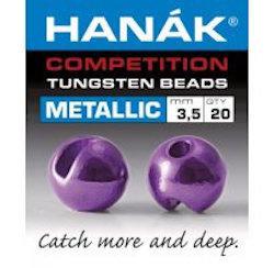 Hanak Metallic+ Slotted Tungsten Beads