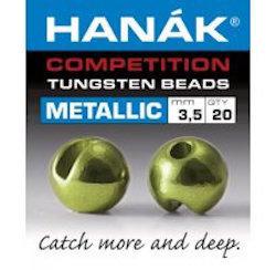 Hanak Metallic+ Slotted Tungsten Beads