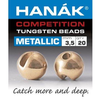 Hanak Metallic+ Slotted Tungsten Beads