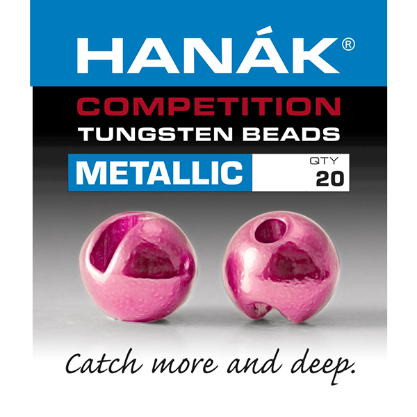 Hanak Metallic+ Slotted Tungsten Beads