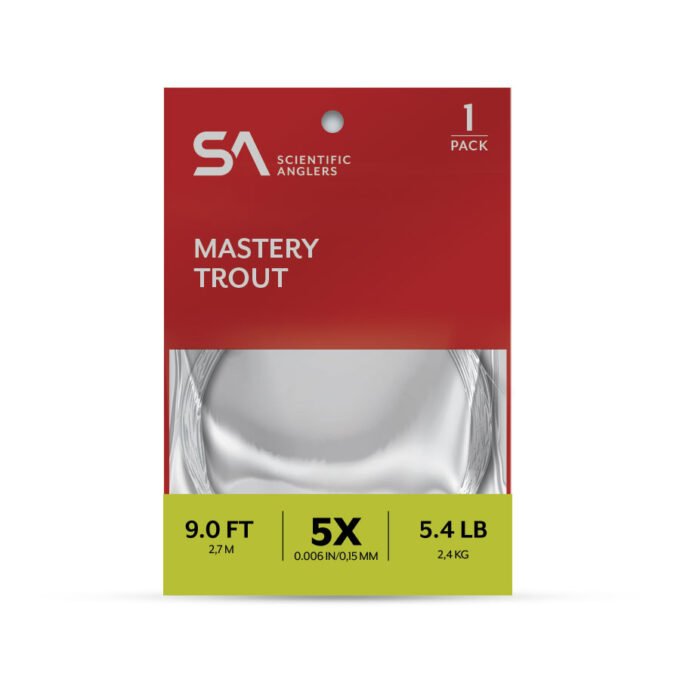 Scientific Anglers Mastery Trout Leader - 1 Pack
