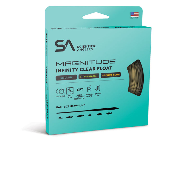 Scientific Anglers Magnitude Smooth Infinity Clear Tip Float