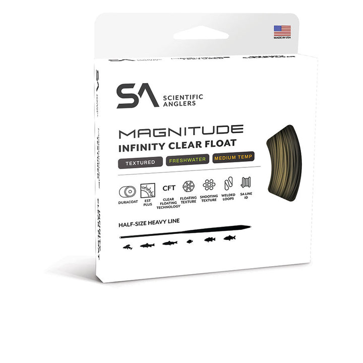 Scientific Anglers Magnitude Textured Infinity Clear Tip Float