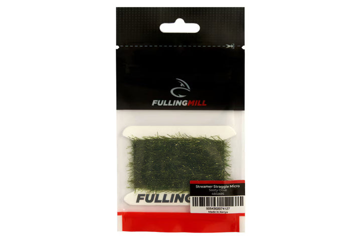 Fulling Mill Streamer Straggle Micro - Sooty Olive