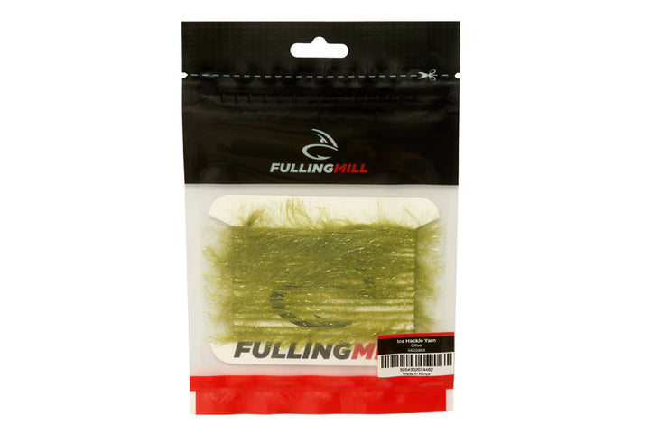 Fulling Mill Ice Hackle Yarn - Olive